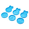 Boutigem 6Pcs 6 Style DIY Silicone Fondant Molds DIY-BG0001-22-8