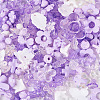 100G Transparent & Opaque Acrylic Beads TACR-TA0001-57A-4