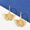 304 Stainless Steel Dangle Earrings EJEW-A138-05G-1