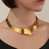 Stainless Steel Cuff Choker Necklace SF6573-1-5