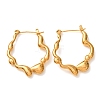 304 Stainless Steel Hoop Earrings for Women SA-CBA7B26-02G-4