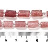 Natural Strawberry Quartz Beads Strands G-G068-A15-01-5