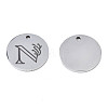 Non-Tarnish 304 Stainless Steel Charms STAS-T059-26P-N-3