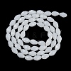 Electroplate Imitation Jade Glass Beads Strands EGLA-N013-J8mm-D03-2