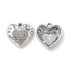 Alloy Rhinestone Pendants PALLOY-P287-17P-02-1