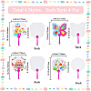 16Pcs 4 Styles Paper Hand Held Fan DIY-GF0010-33-2