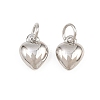 Valentine's Day Brass Charms KK-H292-57C-P-1