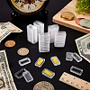Acrylic Packing Boxes with Lids for Gold Bar CON-WH0085-142-4