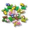 Opaque Resin Decoden Cabochons CRES-P030-A-1