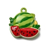 Baking Paint Zinc Alloy Pendants FIND-I070-02D-1