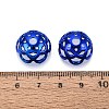 UV Plated ABS Bead Caps OACR-D316-04B-02-3