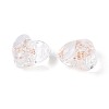 Handmade Foil Glass Beads FOIL-N029-09A-7