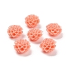 Synthetic Coral 3D Flower Rose Beads CORA-L046-A02-1