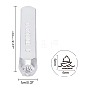 Iron Metal Stamps AJEW-BC0001-60-007-2