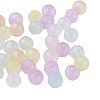 Rainbow Iridescent Plating Acrylic Beads MACR-N006-16D-B01-1