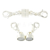 12Sets Brass Magnetic Clasps Converter KK-FS0001-95S-2