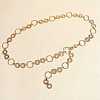 Alloy Ring Link Chain Waist Belly Chains for Women FS-WGC2DCA-01-3
