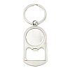 1Pc Zinc Alloy Cabochon Settings Bottle Openers AJEW-YW0002-15-1