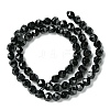Natural Black Onyx Beads Strands G-K066-13-6mm-2
