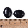 Synthetic Blue Goldstone Cabochons G-B080-01A-30-3