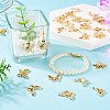 36Pcs 6 Styles UV Plating Alloy Pendants FIND-TA0007-88-7