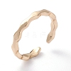 Brass Cuff Rings RJEW-P020-13G-1