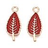 Thanksgiving Day Theme Alloy Enamel Pendants X1-ENAM-T020-35P-1