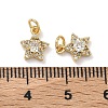 Brass Micro Pave Cubic Zirconia Pendants KK-A291-13A-G05-3
