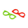 Opaque Resin Connector Charms RESI-N051-02-2