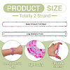 Resin Beads Bracelets BJEW-TAC0080-01A-3