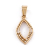 304 Stainless Steel Pendants STAS-G249-05B-G-1