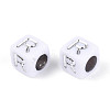 Acrylic Beads OACR-ZX006-36R-4