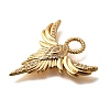Brass Micro Pave Cubic Zirconia Pendants KK-U055-09G-01-2