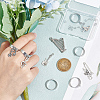 DIY Music Theme Ring Making Kit DIY-UN0004-85-4