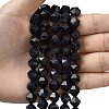 Synthetic Blue Goldstone Beads Strands G-Z119-A24-03-2