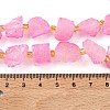 Raw Rough Natural Quartz Crystal Beads Strands G-Z131-J01-11-3