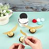 SUPERFINDINGS 3 Bags 3 Style Paper Cake Insert Card Decoration AJEW-FH0001-80-4