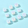 10Pcs Opaque Acrylic Enamel Beads ACRC-FS0001-02C-7