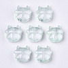 Transparent Baking Painted Glass Beads DGLA-R052-001-A02-2