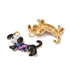 Alloy Enamel Pendants ENAM-F163-02G-2