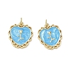 Brass & Enamel Pendants KK-CBAD360-02G-02-1