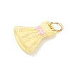 Brass Enamel Pendants KK-CBA1122-01G-01-2