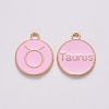 Alloy Enamel Pendants ENAM-S124-01B-09C-1