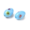 Handmade Millefiori Glass Beads LAMP-U004-02D-3
