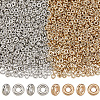 2000Pcs 2 Colors CCB Plastic Beads CCB-PA0001-01-1