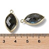 Natural Labradorite Pendants G-B009-01G-R-3