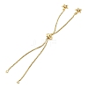 1MM Brass Box Chain Slider Bracelet Making MAK-K024-01G-2