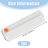 Plastic & Stainless Steel Mini A3 Paper Cutter DIY-WH0569-15-2