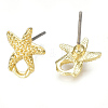 Alloy Stud Earring Findings PALLOY-S121-20-1