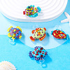 5Pcs 5 Colors Handmade Lampwork Pendants LAMP-TA0002-67D-4